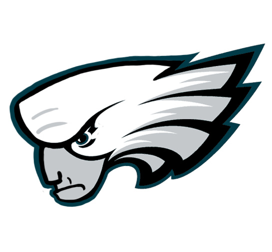 Philadelphia Eagles Manning Face Logo fabric transfer